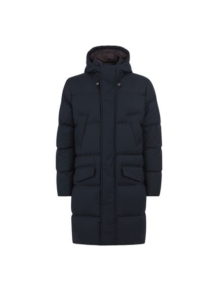 Billings Quilted Hooded Coat